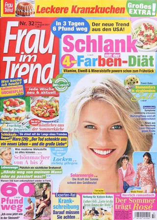 Frau Im Trend Abo 35 Rabatt Auf Mini Geschenkabo Presseplus De