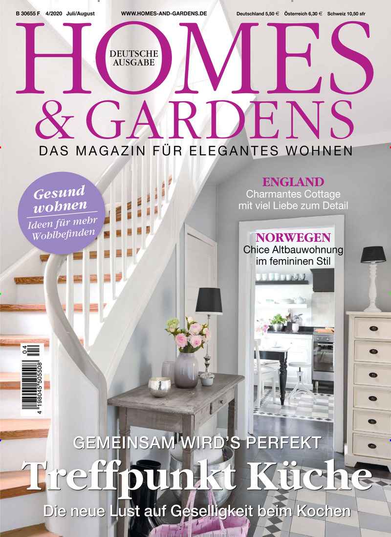 Homes Gardens Deutsch Abo 35 Rabatt Auf Mini Geschenkabo Presseplus De