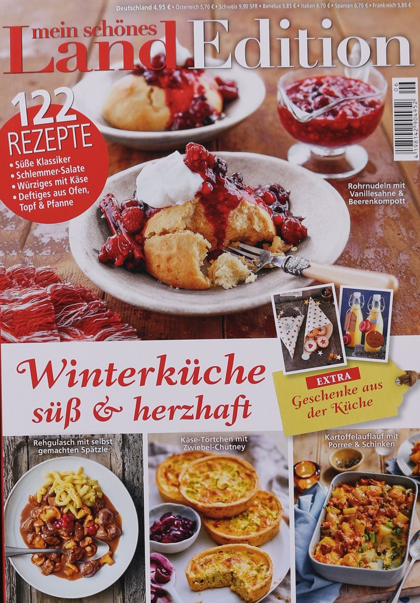 Land Edition Rezepte Abo 35 Rabatt Auf Mini Geschenkabo Presseshop Ch