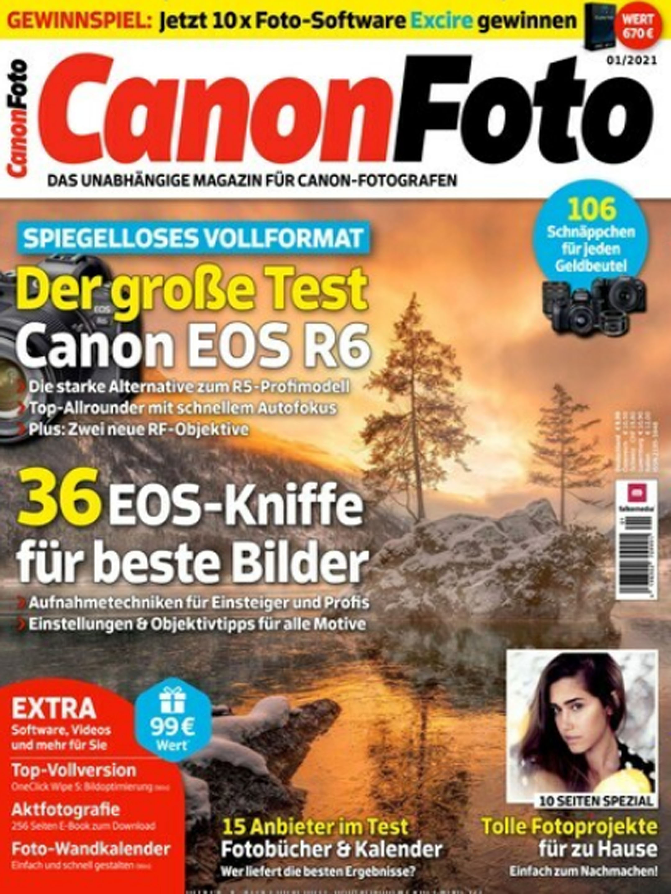 Das aktuelle Cover von CanonFoto. 