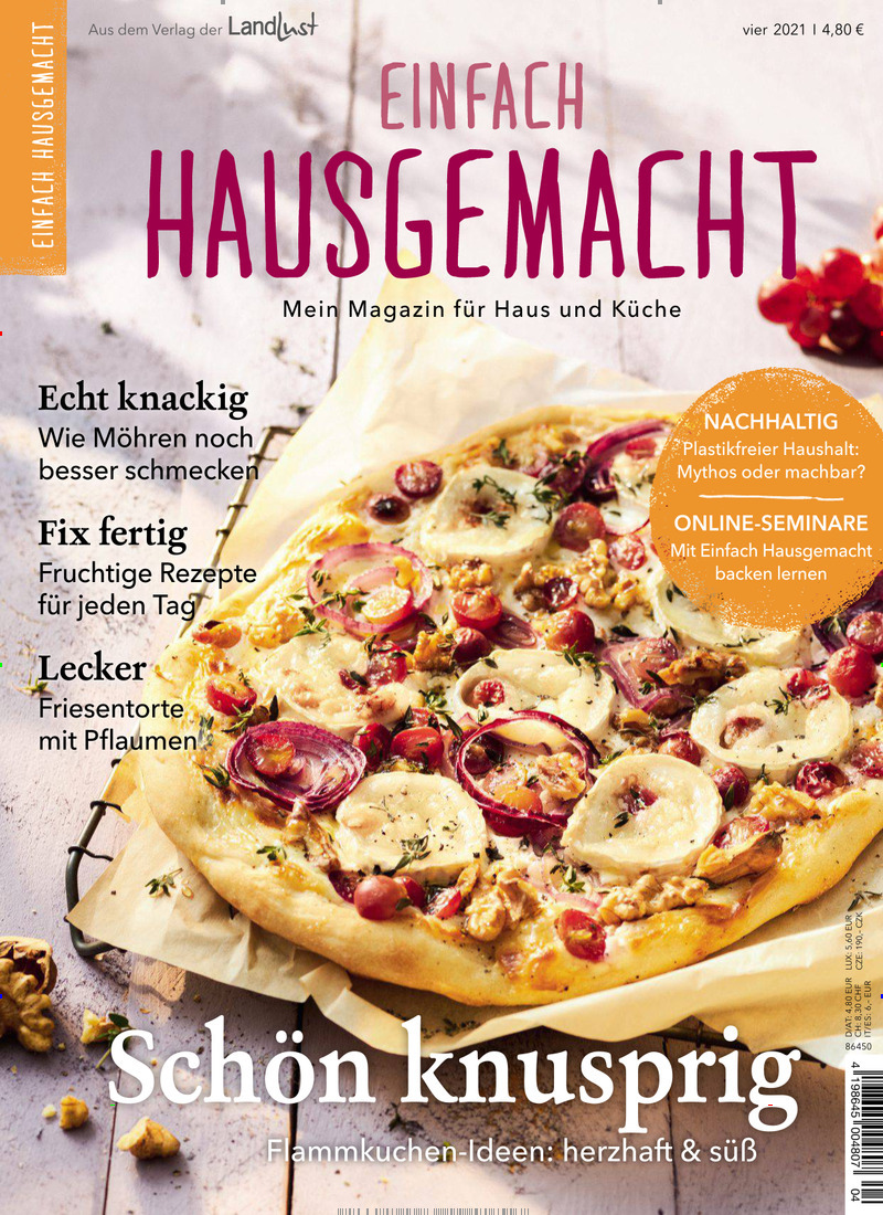 Einfach hausgemacht Abo 35% Rabatt auf Mini- & Geschenkabo Presseplus.de