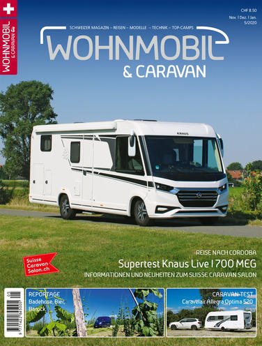 Wohnmobil Caravan Abo 35 Rabatt Auf Mini Geschenkabo Presseshop Ch